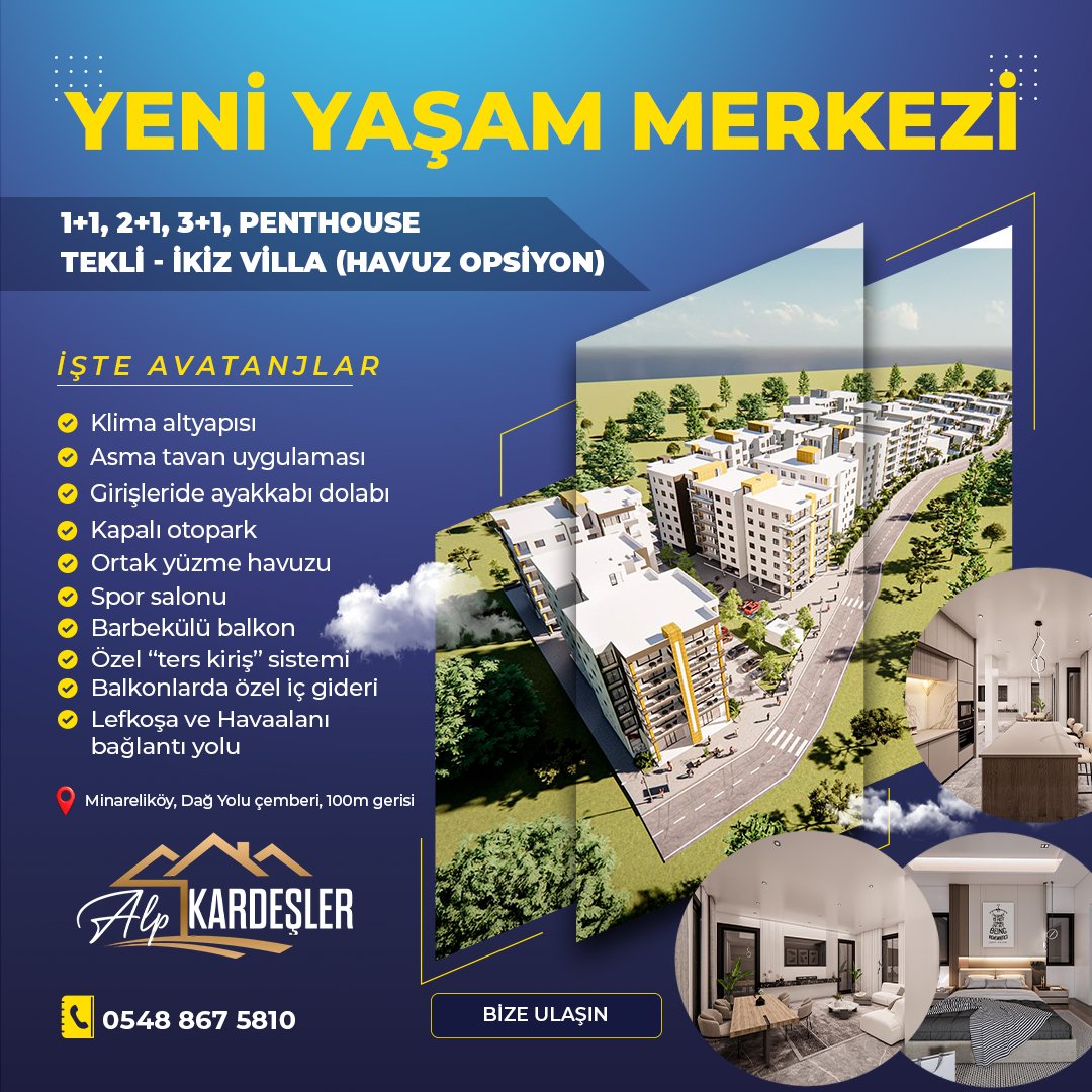 Yeni Yaşam Merkezi Proje Bilgileri